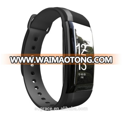 Smart Band Bluetooth Wristband Fitness Tracker Heart Rate SMS