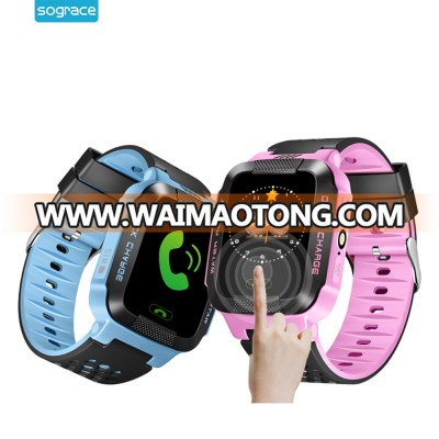 Smart Watch 2018 GPS Smart Watch for Kids with gps Tracking Touch Screen smartwatch SOS Anti-Lost Monitor