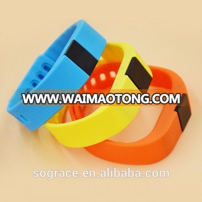 High quality touch screen smart pedometer bracelet with sport monitor