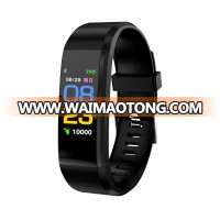 Hot Sale: 115HR PLUS smart bracelet sport heart rate sport bracelet smart watch blue tooth fitness tracker smart bracelet